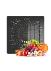 Decovetro Cam Kesme Tahtası ve Sunumluk Kare My Kitchen Horoscope Desenli 30x30 Cm