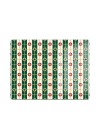 Decovetro Cam Kesme Tahtası Yeşil Geometrik Desenli 20x30 cm