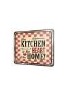 Decovetro Cam Kesme Tahtası ve Sunumluk My Kitchen Heart Desenli 30x40 Cm