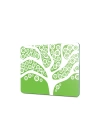 Decovetro Cam Kesme Tahtası ve Sunumluk Retro Yeşil Ağaç Desenli 20x30 Cm