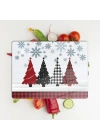 Decovetro Cam Kesme Tahtası ve Sunumluk Christmas Winter Yılbaşı Desenli 30 x 40 cm