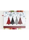 Decovetro Cam Kesme Tahtası ve Sunumluk Christmas Winter Yılbaşı Desenli 30 x 40 cm