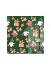 Decovetro Cam Kesme Tahtası ve Sunumluk Kare Noel Yılbaşı Desenli 30 x 30 cm