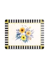 Decovetro Cam Kesme Tahtası ve Sunumluk MacKenzie Vintage Flower 20x30 cm