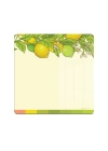 Decovetro Cam Kesme Tahtası ve Sunumluk Kare Vintage Cool Lime 30x30 cm