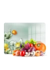 Decovetro Cam Kesme Tahtası ve Sunumluk Vintage Fruits 20x30 cm