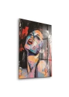 Decovetro Cam Tablo Abstract Kadın Portresi 30x40 cm