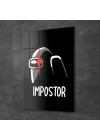 Decovetro Cam Tablo Among Us impostor 70x100 cm