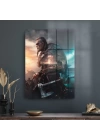Decovetro Cam Tablo Assassins Creed Renkli Valhalla 30x40 cm