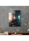 Decovetro Cam Tablo Assassins Creed Renkli Valhalla 50x70 cm