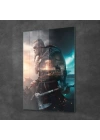 Decovetro Cam Tablo Assassins Creed Renkli Valhalla 50x70 cm