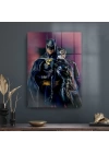 Decovetro Cam Tablo Batman Cat Woman 30x40 cm