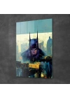 Decovetro Cam Tablo Batman Gotham City 30x40 cm