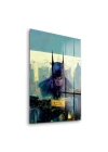 Decovetro Cam Tablo Batman Gotham City 30x40 cm