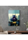 Decovetro Cam Tablo Batman Gotham City 30x40 cm