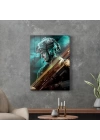 Decovetro Cam Tablo Battlefield Soldier 50x70 cm