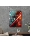 Decovetro Cam Tablo Battlefield Soldier Red 50x70 cm