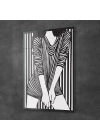 Decovetro Cam Tablo Black White Woman 30x40 cm