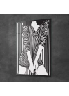 Decovetro Cam Tablo Black White Woman 50x70 cm