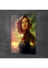 Decovetro Cam Tablo Captain Marvel 30x40 cm