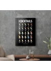 Decovetro Cam Tablo Cocktails 70x100 cm