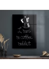 Decovetro Cam Tablo Coffe Addict 50x70 cm