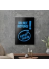 Decovetro Cam Tablo Do Not Disturb Yazılı 50x70 cm