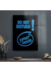 Decovetro Cam Tablo Do Not Disturb Yazılı 50x70 cm