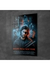 Decovetro Cam Tablo Escape From New York Film Afişi 30x40 cm
