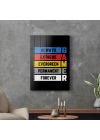 Decovetro Cam Tablo Game Yazılı 50x70 cm