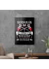 Decovetro Cam Tablo Gamer Class Barbarian 50x70 cm