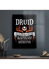 Decovetro Cam Tablo Gamer Class Druid 30x40 cm