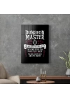 Decovetro Cam Tablo Gamer Class Dungeon Master 30x40 cm