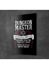 Decovetro Cam Tablo Gamer Class Dungeon Master 30x40 cm