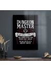 Decovetro Cam Tablo Gamer Class Dungeon Master 30x40 cm