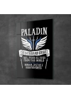 Decovetro Cam Tablo Gamer Class Paladin 30x40 cm