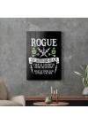 Decovetro Cam Tablo Gamer Class Rogue 30x40 cm