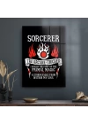 Decovetro Cam Tablo Gamer Class Sorcerer 50x70 cm