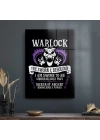 Decovetro Cam Tablo Gamer Class Warlock 30x40 cm