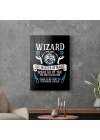 Decovetro Cam Tablo Gamer Class Wizard 30x40 cm