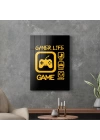 Decovetro Cam Tablo Gamer Life 30x40 cm