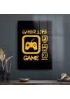 Decovetro Cam Tablo Gamer Life 50x70 cm