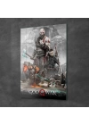 Decovetro Cam Tablo God Of War Afiş 50x70 cm