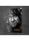 Decovetro Cam Tablo Gri Yüzüklerin Efendisi Bilbo 30x40 cm