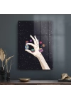 Decovetro Cam Tablo Hand And Planets 30x40 cm