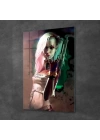 Decovetro Cam Tablo Harley Quinn Cyberpunk 30x40 cm