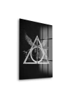 Decovetro Cam Tablo Harry Potter Ölüm Yadigarları Logo 70x100 cm