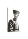 Decovetro Cam Tablo Kalpaklı Atatürk 30x40 cm