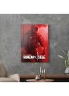 Decovetro Cam Tablo Kırmızı Rainbowsix Siege 30x40 cm