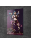 Decovetro Cam Tablo League of Legends Jinx 70x100 cm